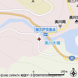 愛媛県上浮穴郡久万高原町上黒岩2周辺の地図