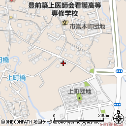福岡県豊前市八屋976周辺の地図