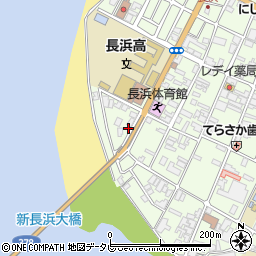 愛媛県大洲市長浜甲541周辺の地図