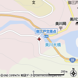 愛媛県上浮穴郡久万高原町上黒岩1周辺の地図