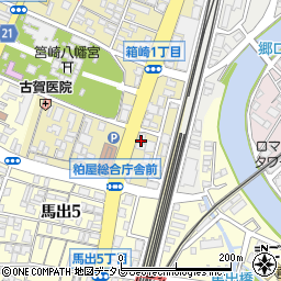 グランフォーレプライム箱崎周辺の地図