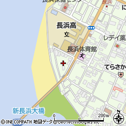 愛媛県大洲市長浜539周辺の地図