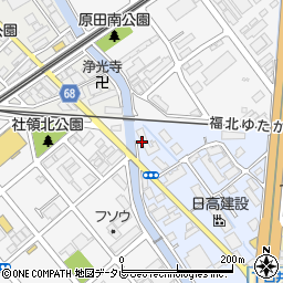 エクレール箱崎周辺の地図