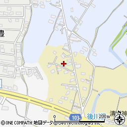 福岡県豊前市清水町250周辺の地図