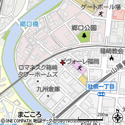 ＣＢ箱崎ブルーム周辺の地図