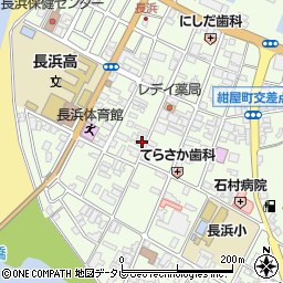 愛媛県大洲市長浜甲389周辺の地図