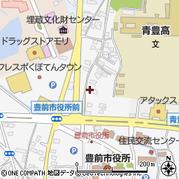福岡県豊前市吉木975周辺の地図