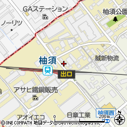 フォレスト柚須駅前周辺の地図
