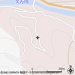 愛媛県上浮穴郡久万高原町上黒岩1965周辺の地図