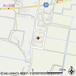 高知県南国市植田1726-34周辺の地図