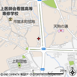 福岡県豊前市八屋1609周辺の地図