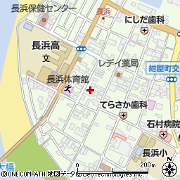 愛媛県大洲市長浜甲485周辺の地図