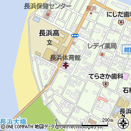 愛媛県大洲市長浜甲487周辺の地図