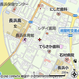 愛媛県大洲市長浜甲391周辺の地図