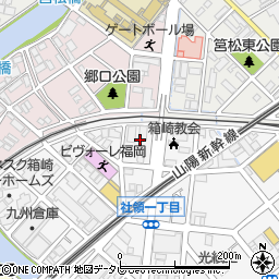 九州障害者定期刊行物協会周辺の地図