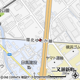 博多歌舞伎周辺の地図