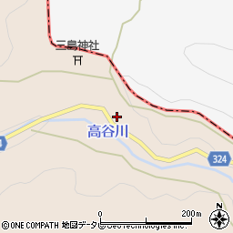 愛媛県喜多郡内子町川中749周辺の地図