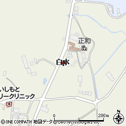 徳島県海部郡海陽町大里白水周辺の地図