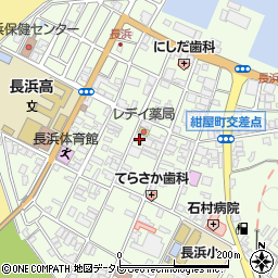 愛媛県大洲市長浜428周辺の地図