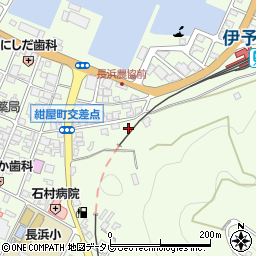 愛媛県大洲市長浜755周辺の地図