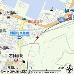 愛媛県大洲市長浜755周辺の地図