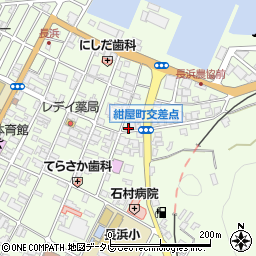 愛媛県大洲市長浜甲712周辺の地図