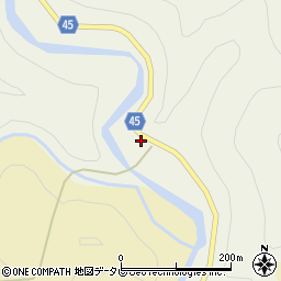 和歌山県東牟婁郡那智勝浦町西中野川166周辺の地図