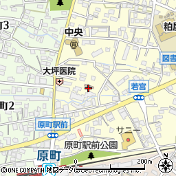 若宮区公民館周辺の地図