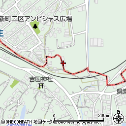 福岡県飯塚市赤坂840周辺の地図
