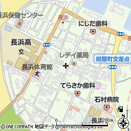 愛媛県大洲市長浜甲392周辺の地図