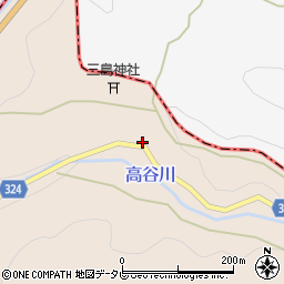 愛媛県喜多郡内子町川中726-1周辺の地図