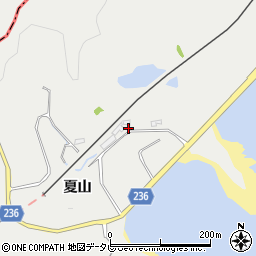 和歌山県東牟婁郡太地町夏山周辺の地図