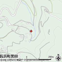 愛媛県大洲市長浜町黒田286周辺の地図