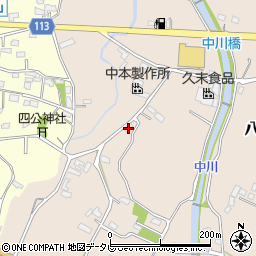 福岡県豊前市八屋125周辺の地図