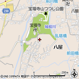 福岡県豊前市八屋738-2周辺の地図