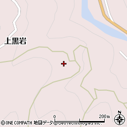 愛媛県上浮穴郡久万高原町上黒岩834周辺の地図