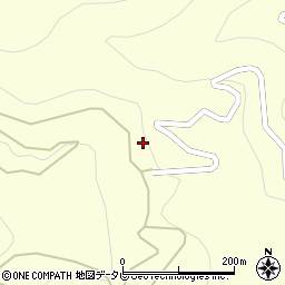 愛媛県大洲市田処531周辺の地図