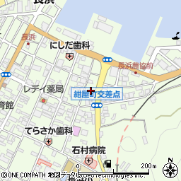 愛媛県大洲市長浜甲662周辺の地図