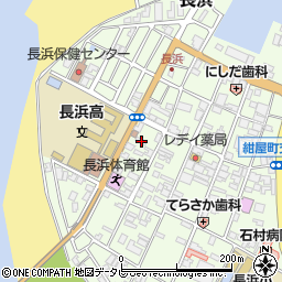 愛媛県大洲市長浜甲463周辺の地図