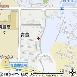 福岡県豊前市青豊21-1周辺の地図