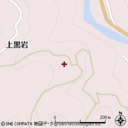 愛媛県上浮穴郡久万高原町上黒岩837周辺の地図