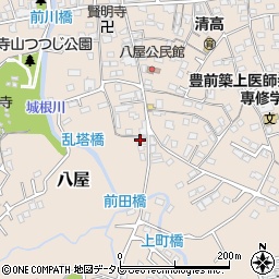 福岡県豊前市八屋994周辺の地図