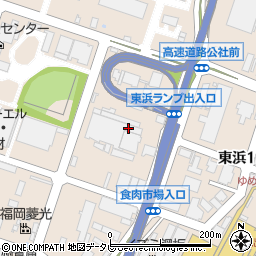 福岡県福岡市東区東浜2丁目7周辺の地図