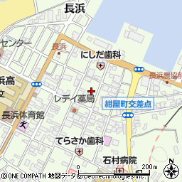 愛媛県大洲市長浜甲635周辺の地図