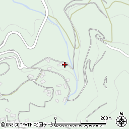 愛媛県大洲市長浜町黒田303周辺の地図