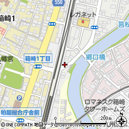 ソフィー箱崎周辺の地図
