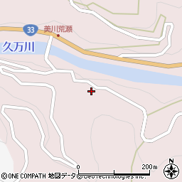 愛媛県上浮穴郡久万高原町上黒岩1619周辺の地図