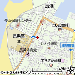 愛媛県大洲市長浜567周辺の地図