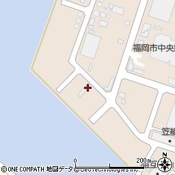 福岡県福岡市東区東浜2丁目82周辺の地図