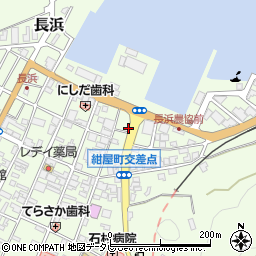 愛媛県大洲市長浜甲668周辺の地図